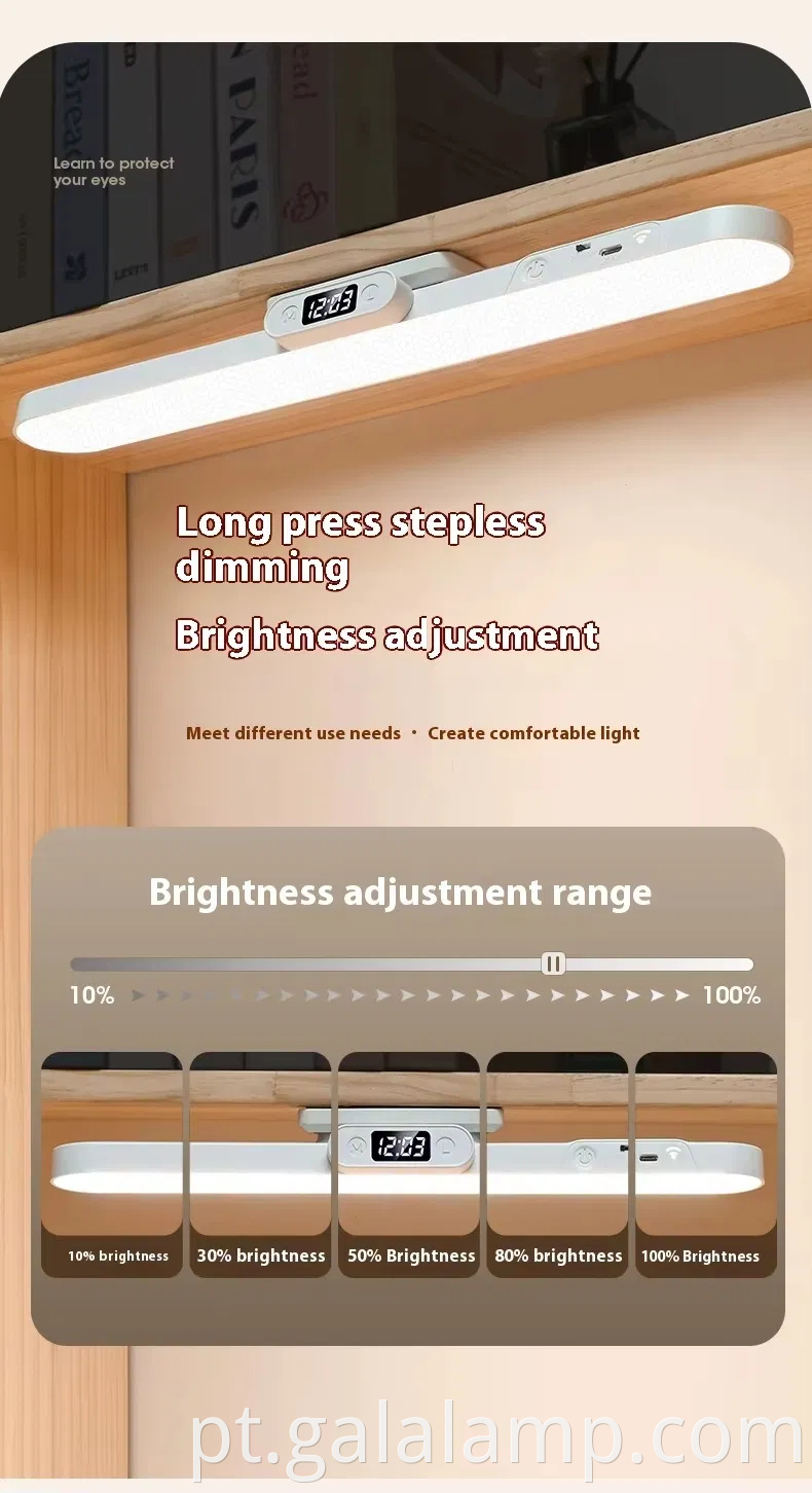 Modern Desk Lamp Magnet Charging Remote Control
